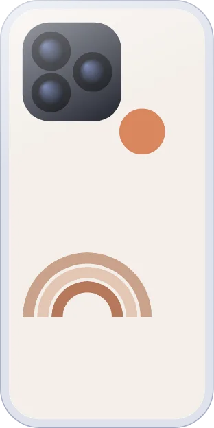 Minimal terracotta arches
